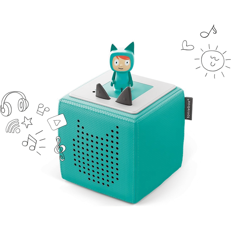Tonies - Toniebox - Kreativ-Tonie Starterset, türkis