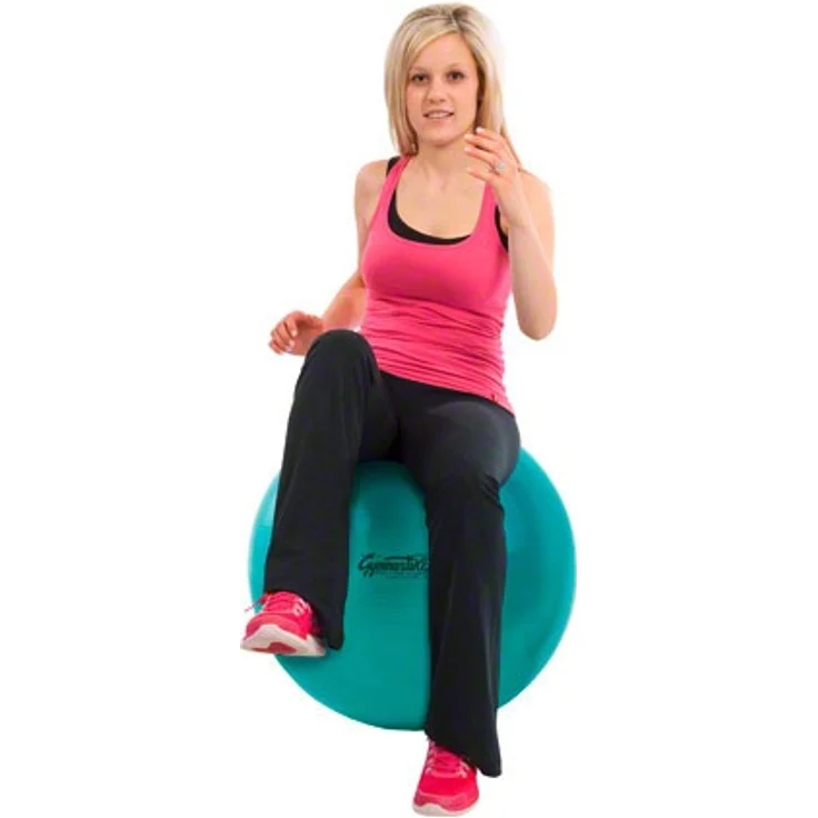 PEZZI Gymnastikball, Ø 65 cm, grün, grün – Bild 1