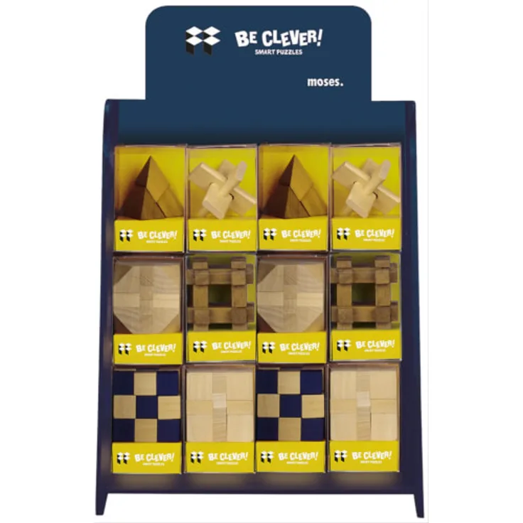 moses Be clever! Smart Puzzle - Mini Holz, 1 Stück keine Variantenwahl
