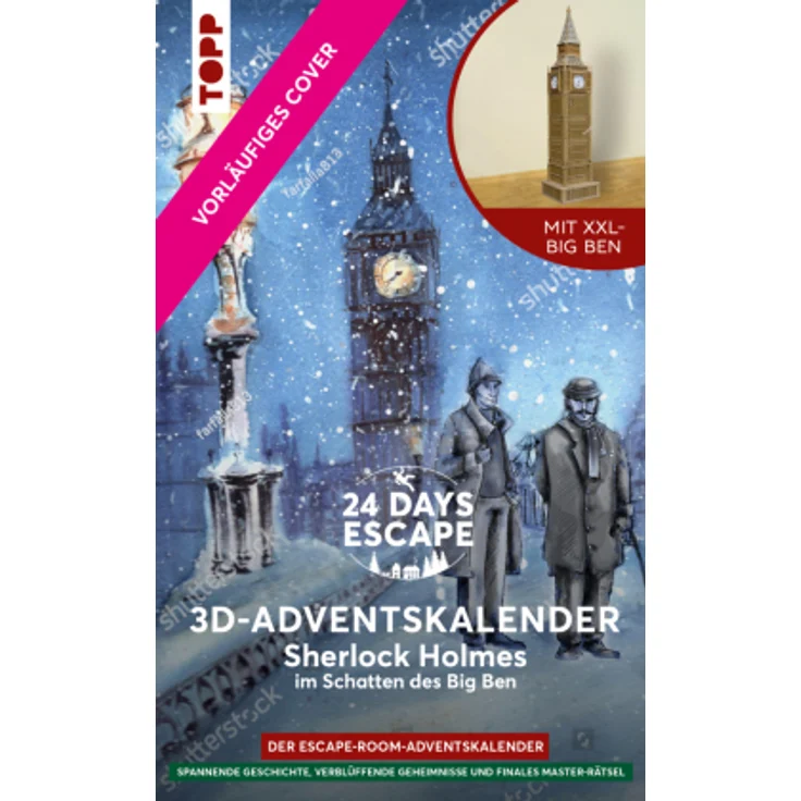 24 DAYS ESCAPE 3D-Adventskalender - Sherlock Holmes im Schatten von Big Ben – Bild 2