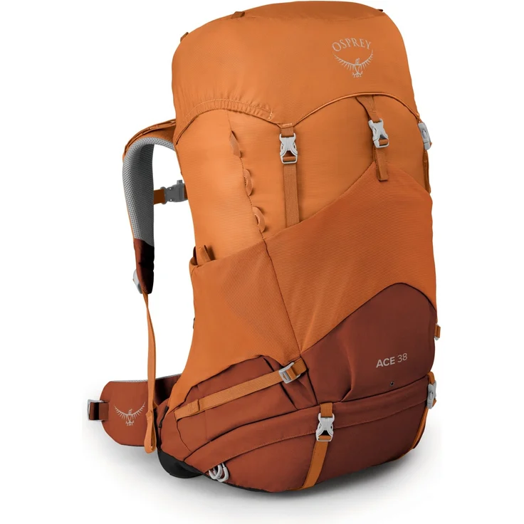 Osprey Ace 38 Orange Sunset, Größe 38l - Kinderrucksack, Farbe Orange – Bild 2