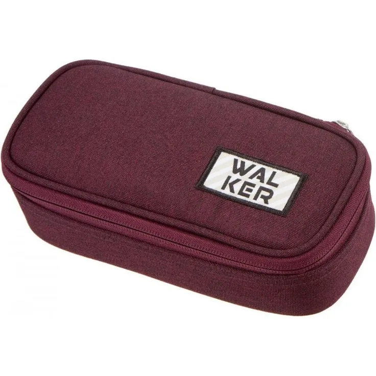 walker Schüleretui Concept - Federbox, weinrot
