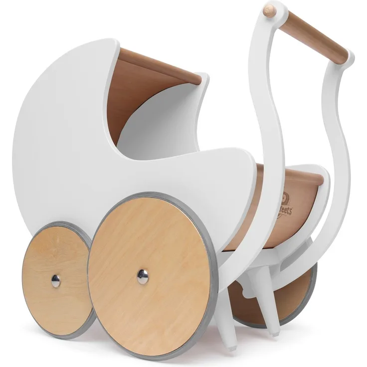 Kinderfeets Puppenwagen Weiß