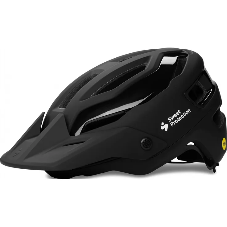 Sweet Protection Trailblazer Mips Helmet Matte Black, Größe M-L - Fahrradhelm, Farbe Schwarz