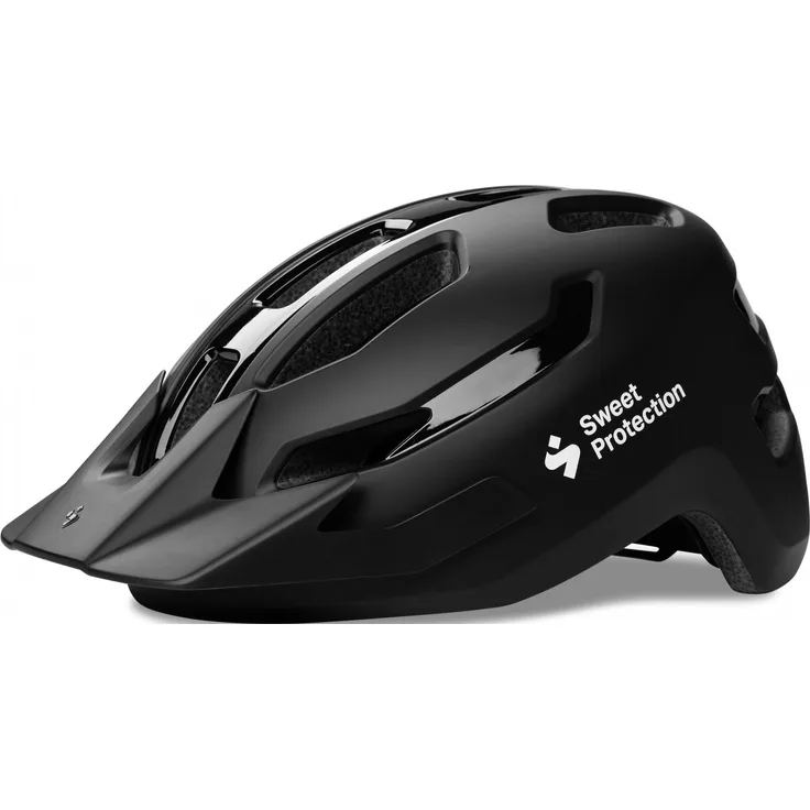 Sweet Protection Ripper Helmet Matte Black, Größe 53-61 cm - Fahrradhelm, Farbe Schwarz