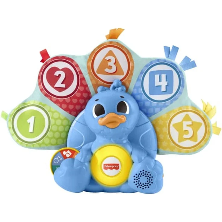 Mattel - Fisher-Price BlinkiLinkis Zahlen & Farben Pfau (D) – Bild 2