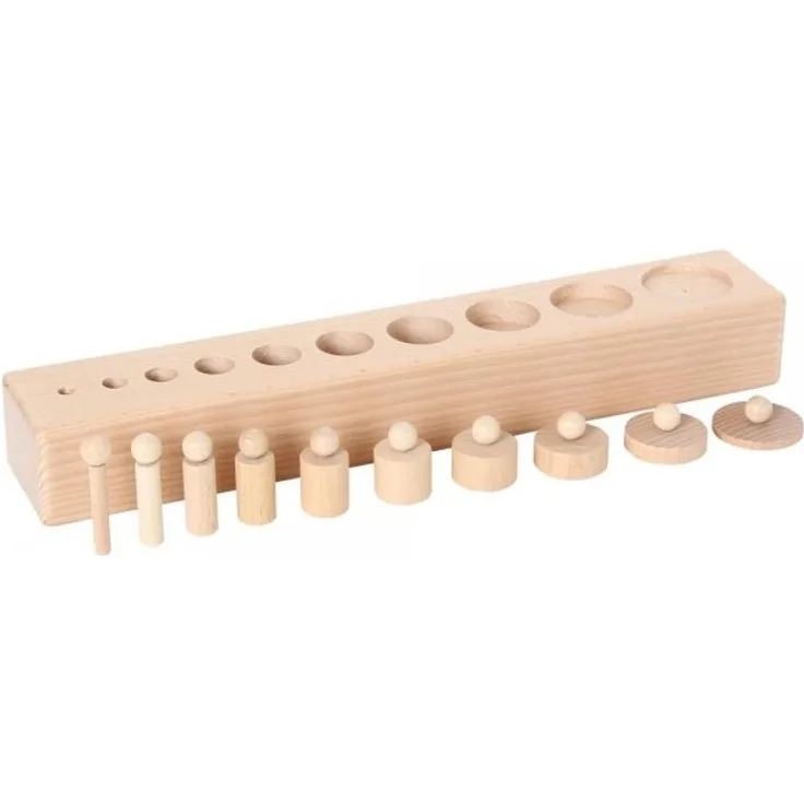Montessori Zylinderblock 3, Spielzeug, Lernspielzeug, NEU