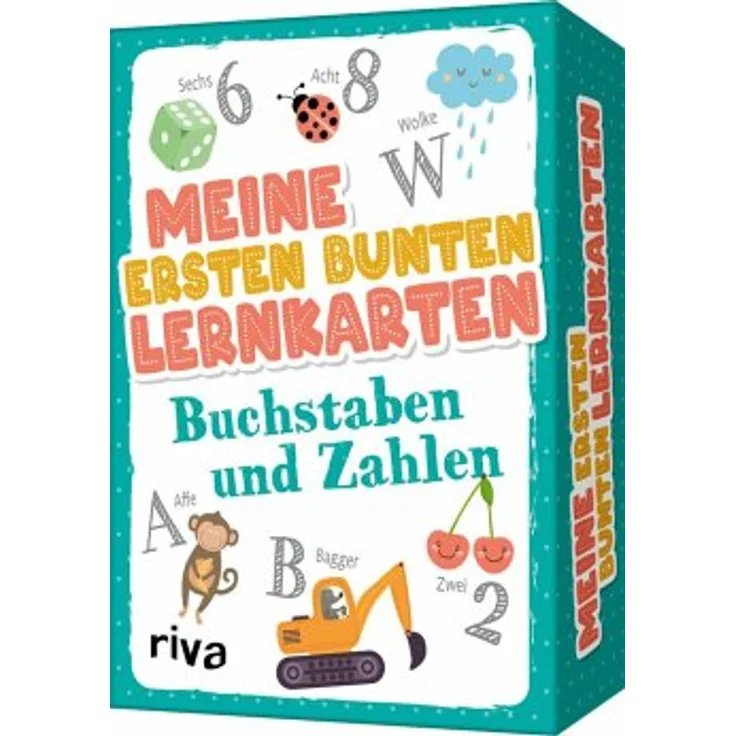 Meine ersten bunten Lernkarten - Buchstaben und Zahlen