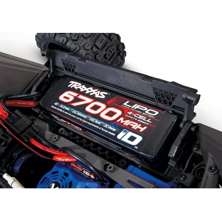 Traxxas MAXX Wide 1:10 RTR TSM SR VXL4S Regler o Akku/Lader 89086 – Bild 4