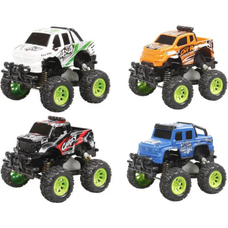 Speedzone D/C Monstertruck, 1:48, 4-fach sortiert
