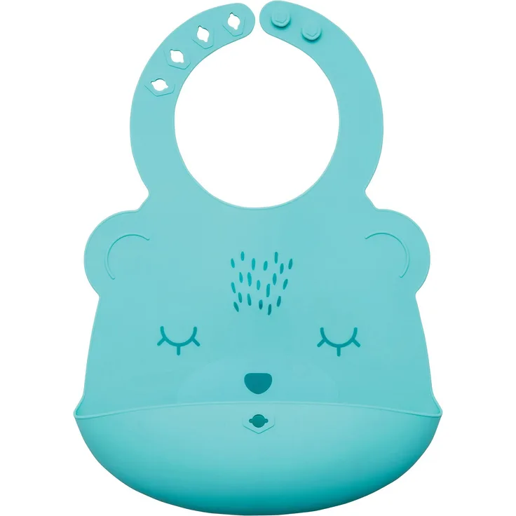 Tiny Twinkle SB-B-MN Lätzchen Design Waldtiere, aus lebensmittelechtem Silikon, 80 g