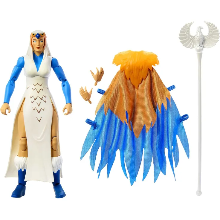 Masters of the Universe HLB43 - MOTU Masterverse Actionfigur Sorceress Revelation, Deluxe-Sammelfigur mit magischem Zepter, MOTU Spielzeug - Preisvergleich