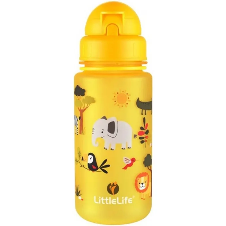 Trinkflasche safari junior 400 ml Polyester gelb