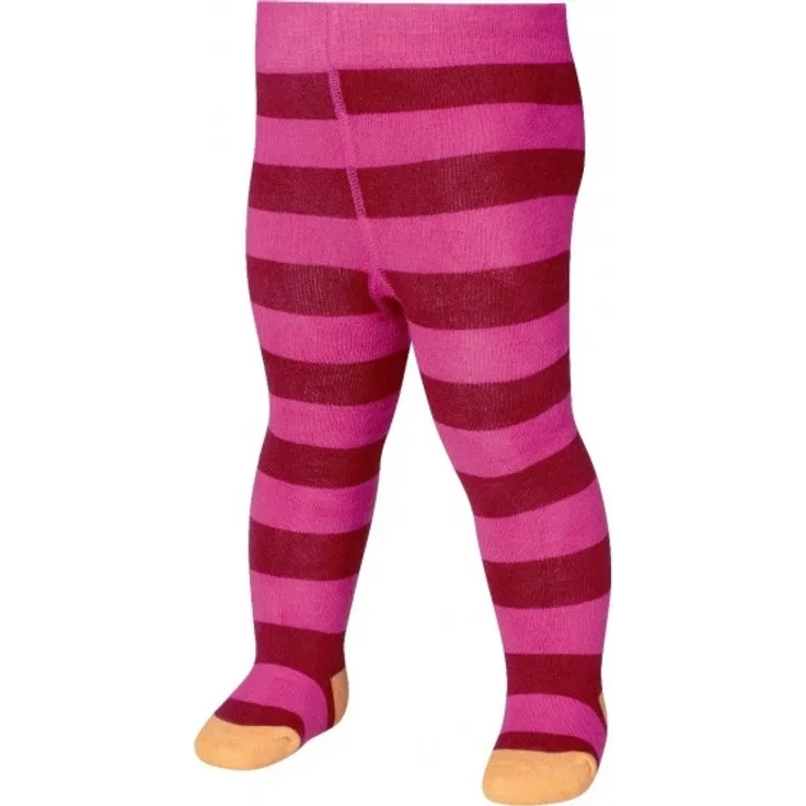 Playshoes thermo Strumpfhose Streifen Mädchen rot/rosa Größe 86/92