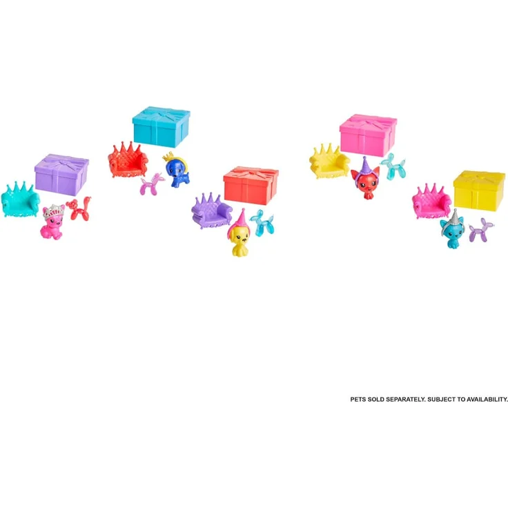 Mattel GTT13 Barbie Color Reveal Tiere Party Serie, sortiert, 1x Stück, zufällige Auswahl – Bild 4