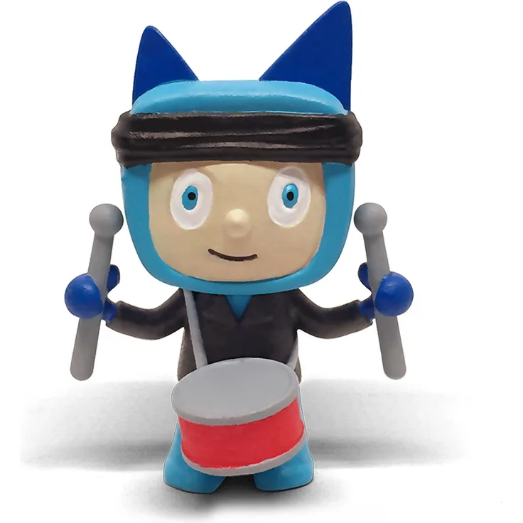 Tonies 'Kreativ-Tonie Trommler', Hörfigur mit 90 Minuten Speicherkapazität für deine Musik, Geschichten, Hörbücher und eigene Audiodateien, ab 3 Jahren