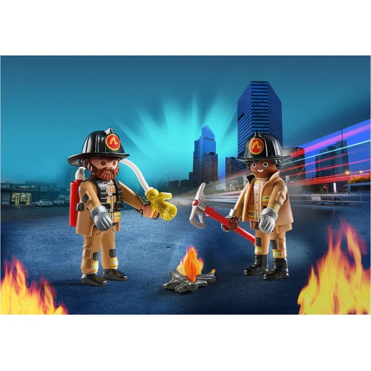 PLAYMOBIL City Action 71207 'Feuerwehrmänner', 5 Teile, ab 4 Jahren – Bild 2
