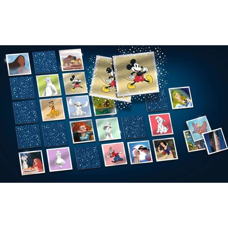 Ravensburger Collectors' memory® Disney – 27378 - Das weltbekannte Gedächtnisspiel mit wunderschönen, funkelnden Bildkarten – Bild 5