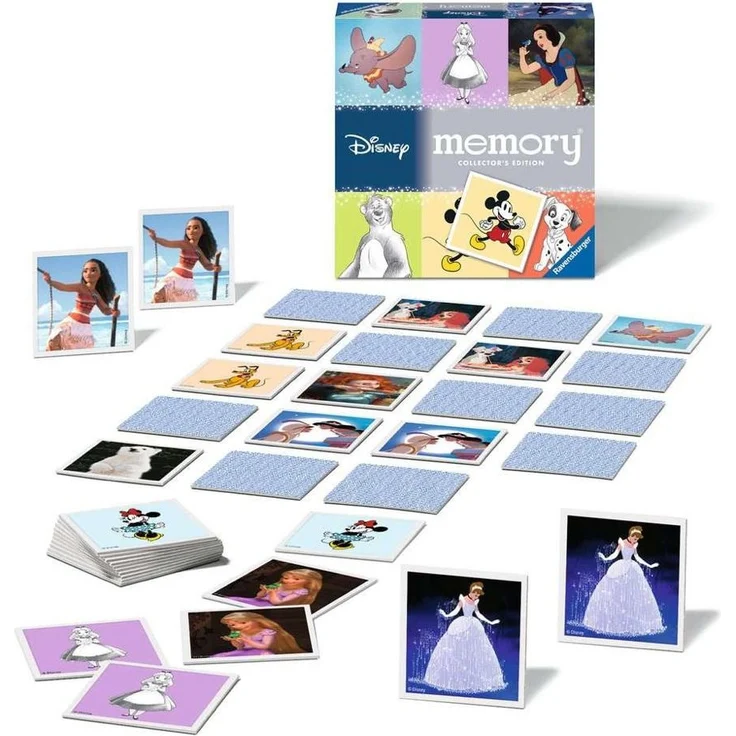 Ravensburger Collectors' memory® Disney – 27378 - Das weltbekannte Gedächtnisspiel mit wunderschönen, funkelnden Bildkarten – Bild 4