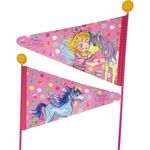 Wimpelstange Lillifee doppelwandig, teilbar, rosa mit Motiv