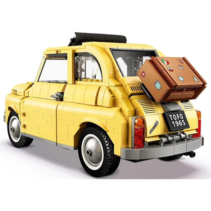 LEGO Creator Expert 10271 'Fiat 500', 960 Teile, ab 16 Jahren, originalgetreuer Modellbausatz mit zahlreichen Details – Bild 10