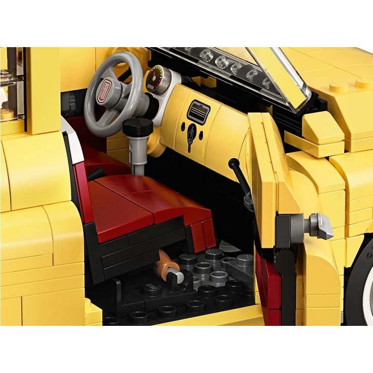 LEGO Creator Expert 10271 'Fiat 500', 960 Teile, ab 16 Jahren, originalgetreuer Modellbausatz mit zahlreichen Details – Bild 7