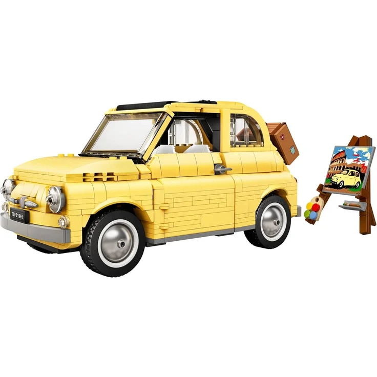 LEGO Creator Expert 10271 'Fiat 500', 960 Teile, ab 16 Jahren, originalgetreuer Modellbausatz mit zahlreichen Details – Bild 2