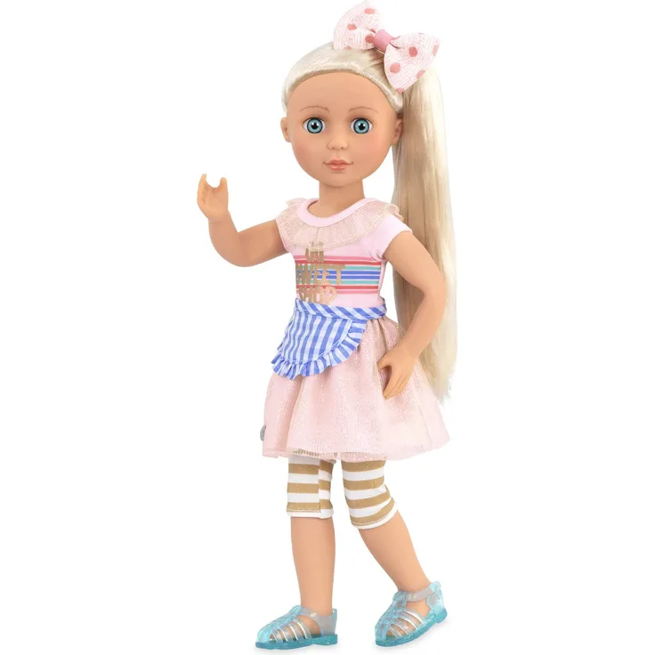 Glitter Girls 70. 51020Z Chrissy – Bewegliche 36 cm Puppe mit Puppenkleidung, Zubehör und blonden Langen Haaren zum Frisieren – Spielzeug ab 3 Jahren, verschieden