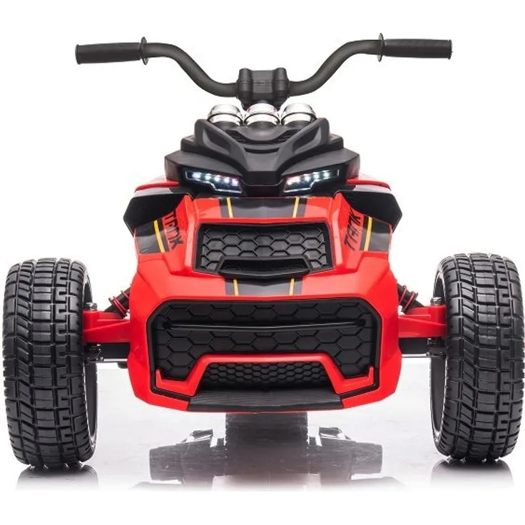 Elektro Kindermotorrad - Dreirad- 12V7A - 2 Motoren - MP3 + Leder "Mod. 118"