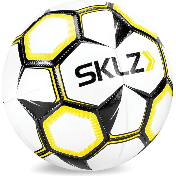 SKLZ Size 5 Soccer Ball Unisex-Fußball, Größe 5, weiß, 5