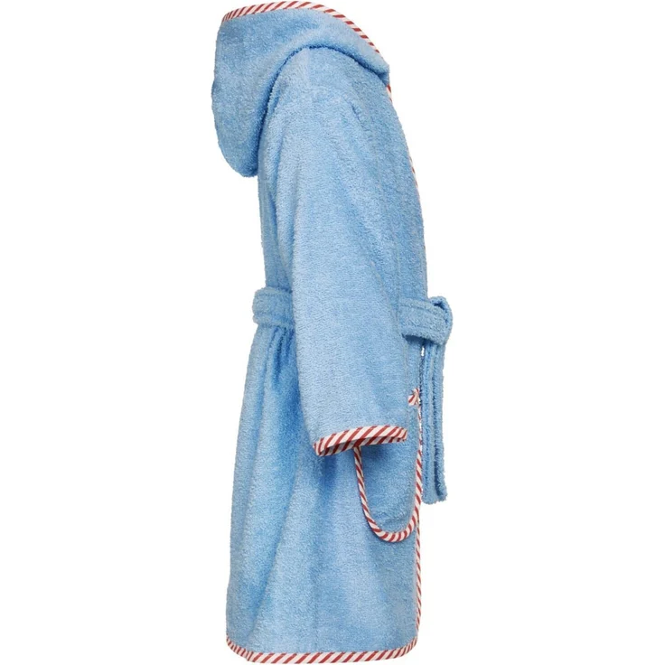 Playshoes Frottee-Bademantel Bagger bleu | 98/104 – Bild 2