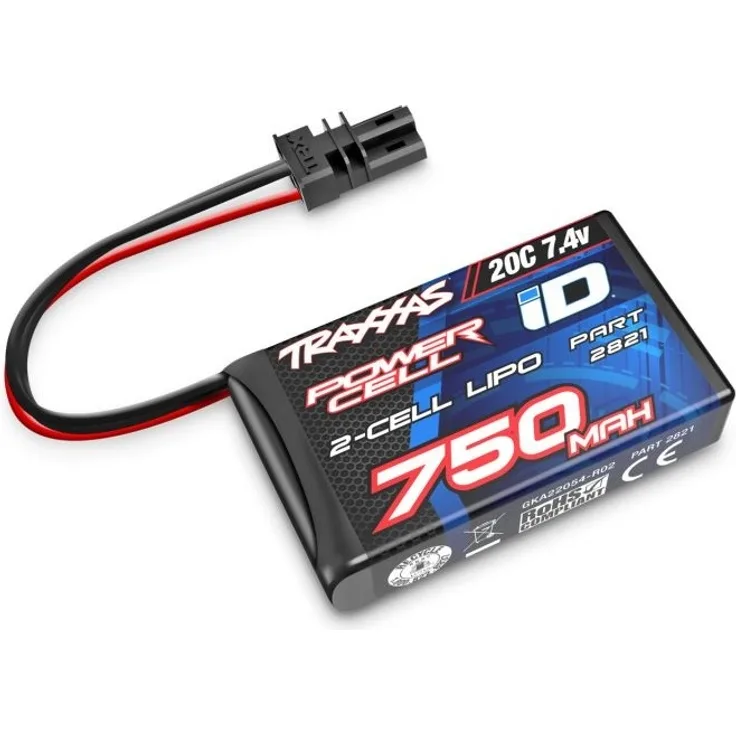 Traxxas TRX2821 750mAh 7. 4V 2-Zellen 20C LiPo Akku
