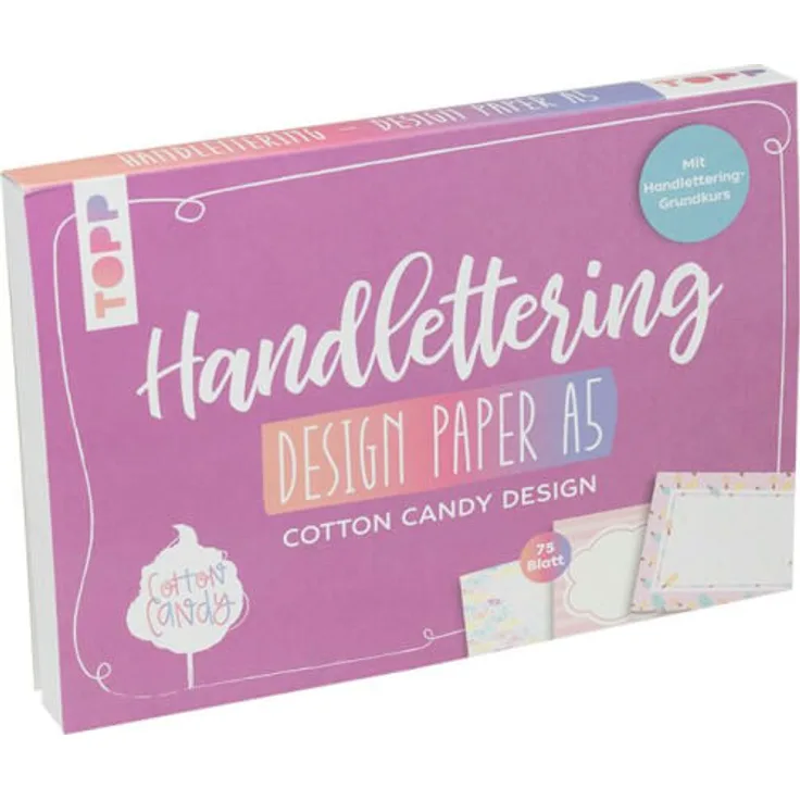 TOPP Cotton Candy Design Paper A5