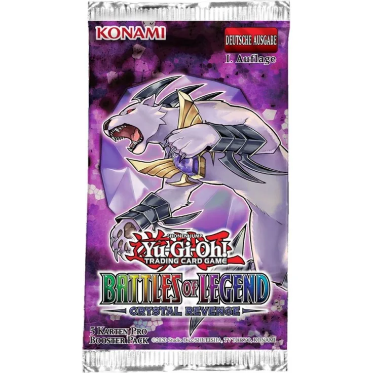 Yu-Gi-Oh! Battles of Legend: Crystal Revenge Booster DE