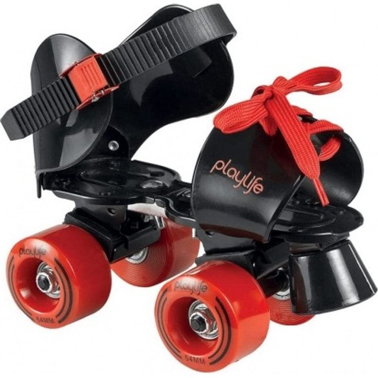 Sugar Side-by-Side justerbare Rulleskøjter til sko (str. 28-37)