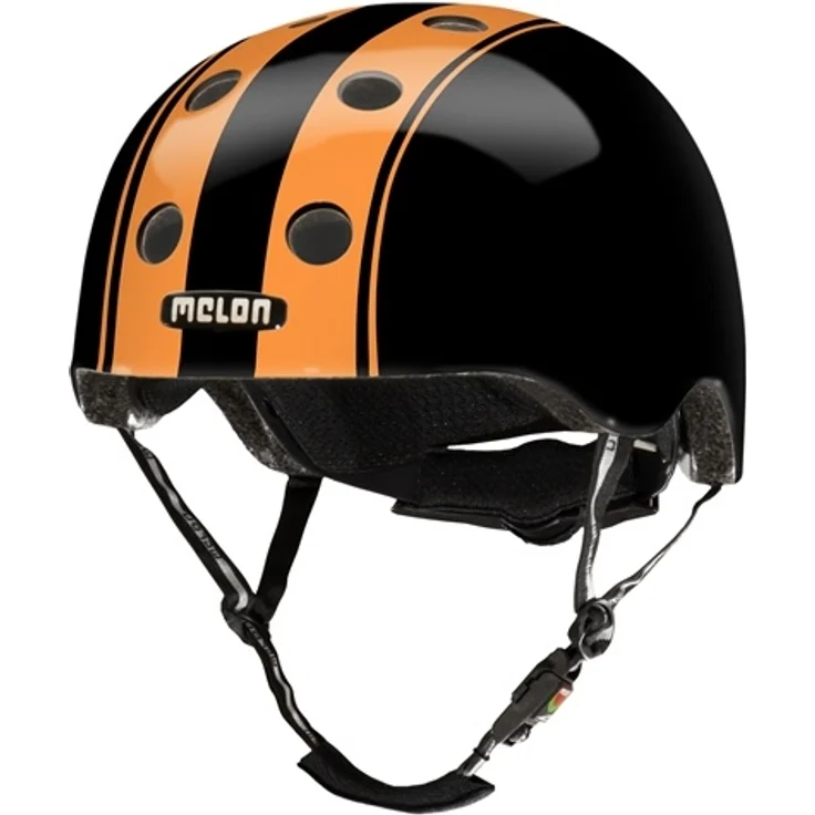 Melon Helm - Double Orange Black XXS-S – Bild 1