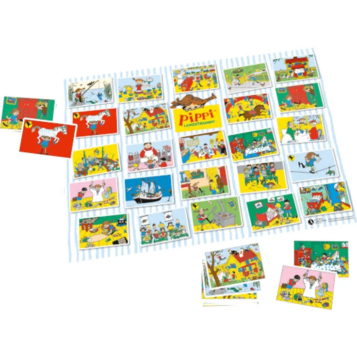 Pippi Langs Teile rumpf, Die lus Teile ige Sachensuche