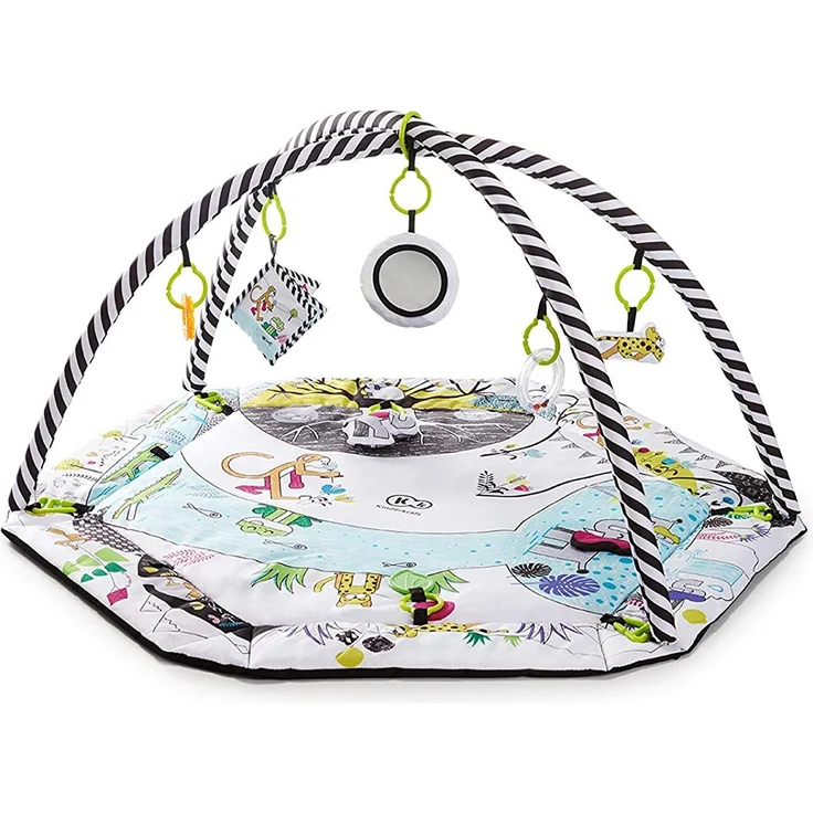 Kinderkraft 'Smartplay' Krabbeldecke inkl. Spielbogen – Bild 3