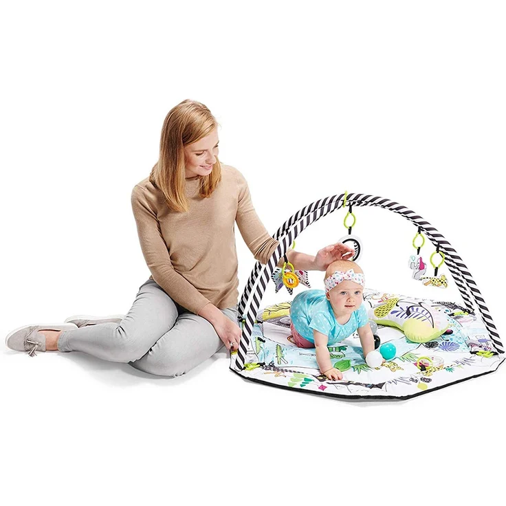 Kinderkraft 'Smartplay' Krabbeldecke inkl. Spielbogen – Bild 5