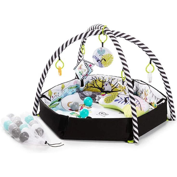 Kinderkraft 'Smartplay' Krabbeldecke inkl. Spielbogen – Bild 4