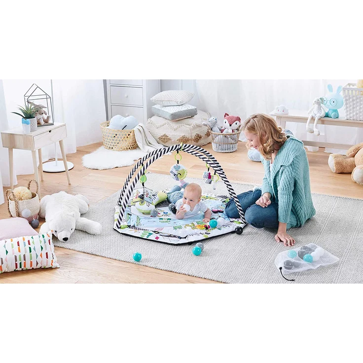 Kinderkraft 'Smartplay' Krabbeldecke inkl. Spielbogen – Bild 6