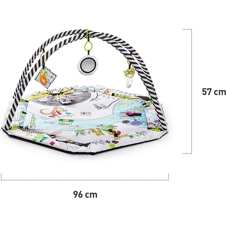 Kinderkraft 'Smartplay' Krabbeldecke inkl. Spielbogen – Bild 7