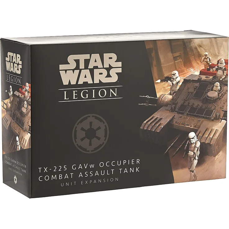 Atomic Mass Games, Star Wars Legion: Galactic Empire Expansions: TX-225 GAVw Occupier Combat Assault Tank Unit, Unit Expansion, Miniatures Game, Ages 14+, 2 Players, 90 Minutes Playing Time
