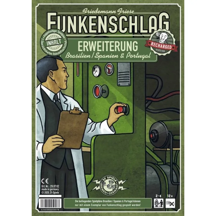 Funkenschlag: Brasilien, Spanien & Portugal (RECHARGED) (Erw. 5)