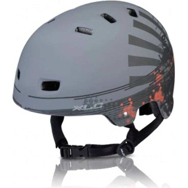 XLC Urban-Helm BH-C22 Unisize (53-59cm) mattschwarz, Grunge