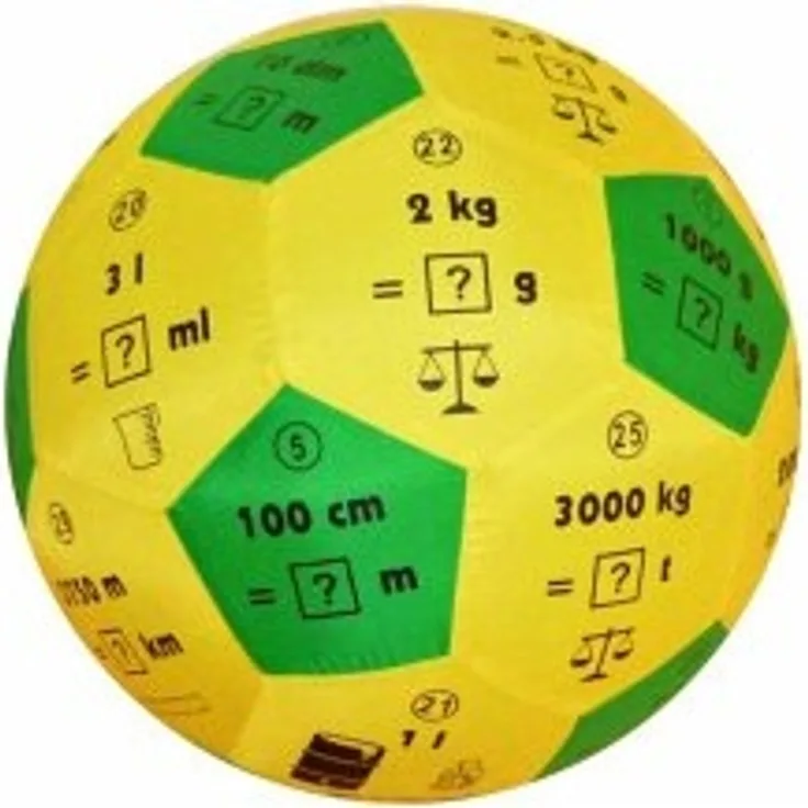 HANDS ON Lernspielball Maßeinheiten