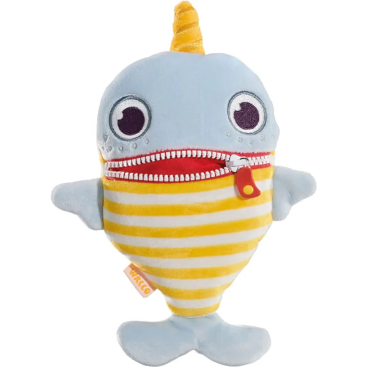 Schmidt Spiele Plüsch Sorgenfresser klein, Edition Ahoi Wallo, klein, 24 cm – Bild 1