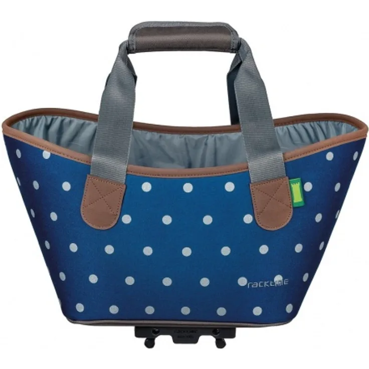 Racktime Einkaufskorb Einkaufstasche Agnetha polka dots 34x25,5x37 cm