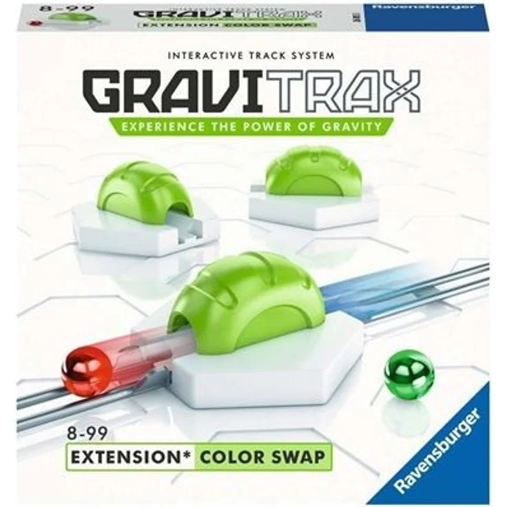 Ravensburger GraviTrax Erweiterung Color Swap - Ideales Zubehör für spektakuläre Kugelbahnen, Konstruktionsspielzeug für Kinder ab 8 Jahren – Bild 1
