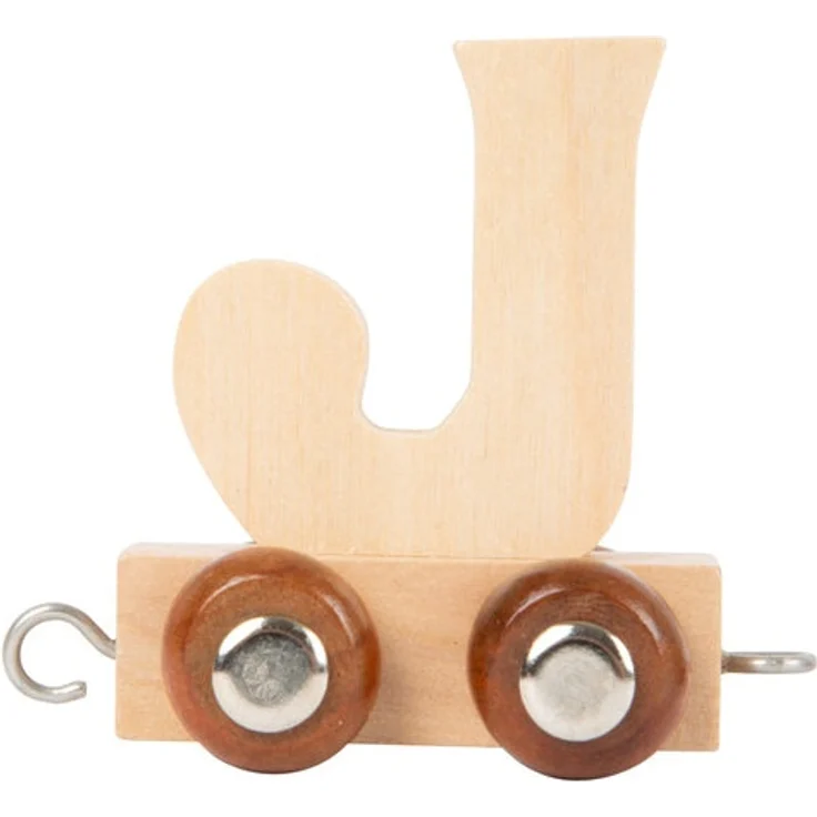 Eisenbahnwagen Buchstabe W Holz beige 5 x 3,5 x 6 cm #237 – Bild 15